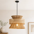 Linnea Bamboo & Rattan Pendant Light