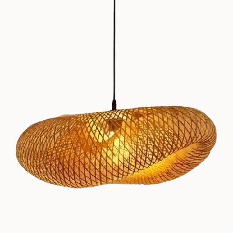 Aina Scandinavian Bamboo Pendant Light