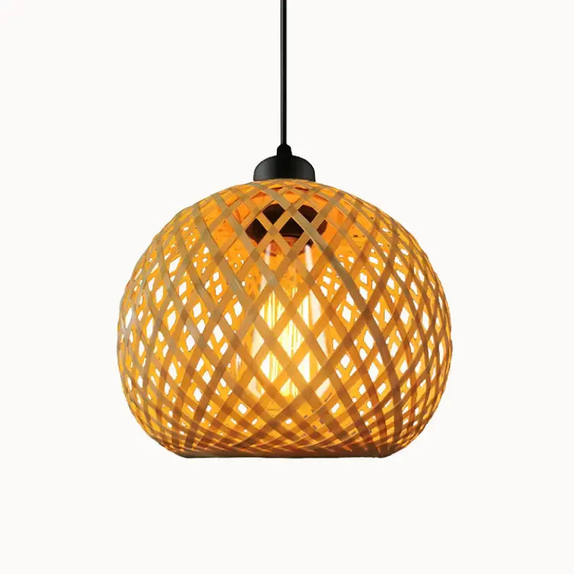 Ronden Bamboo Pendant Light