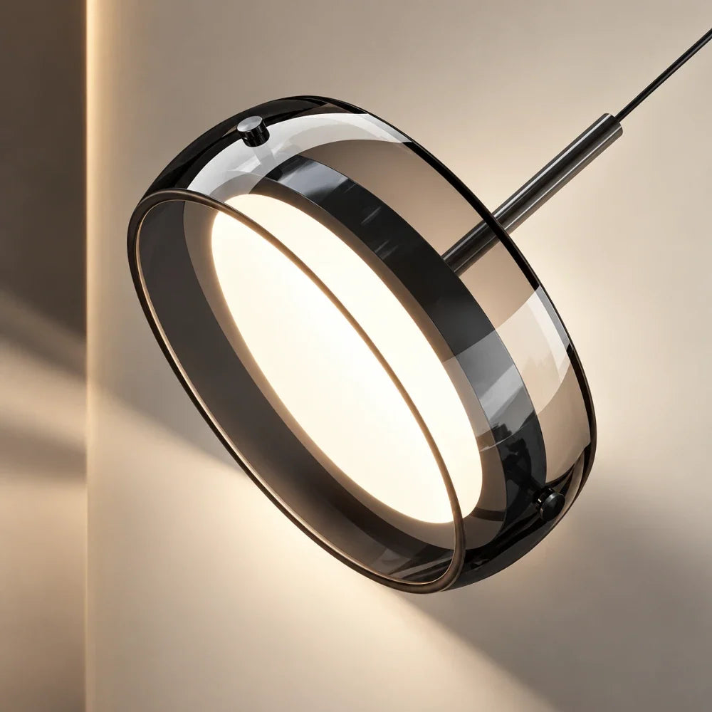 Naela Smoked Glass Pendant Light