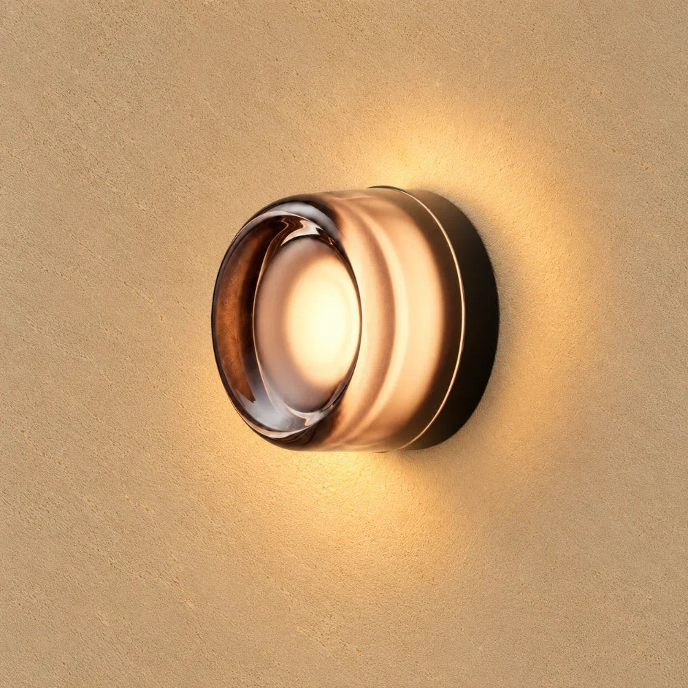 Neva Glass Wall Light