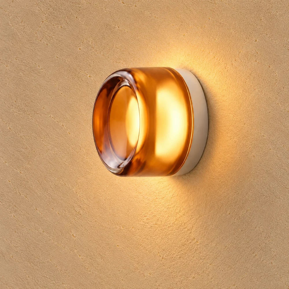 Neva Glass Wall Light