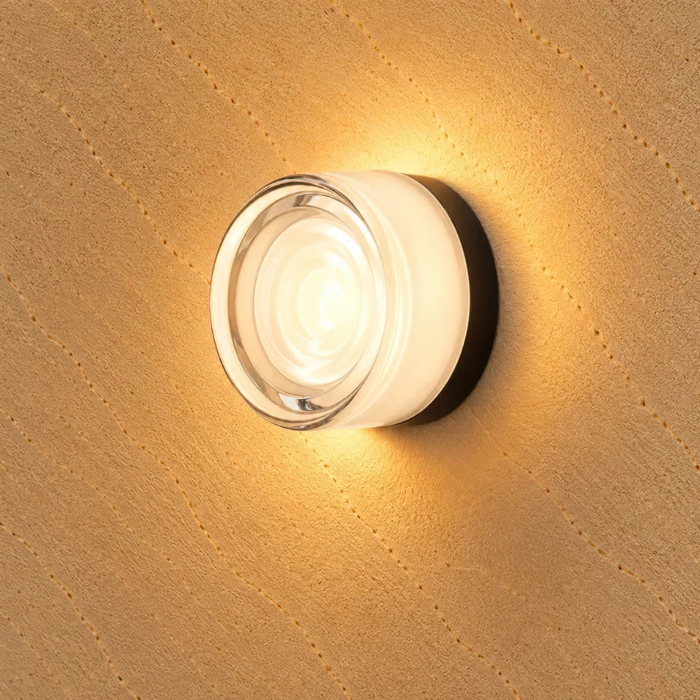 Neva Glass Wall Light