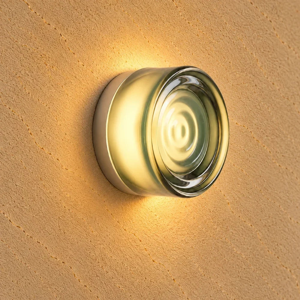 Neva Glass Wall Light