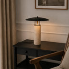 Noma Travertine Table Lamp