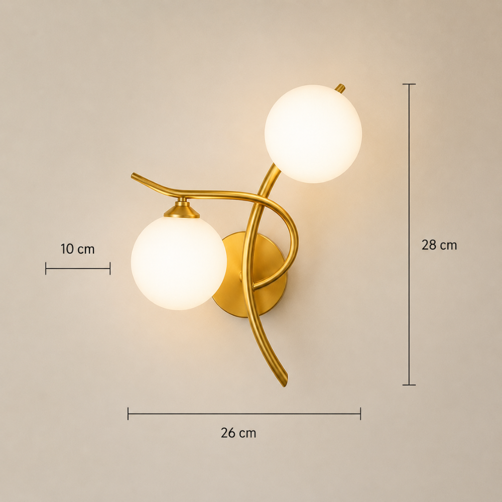Ozen Metal Wall Light