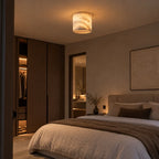 Névia Alabaster Ceiling Light