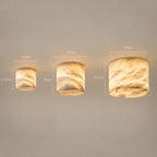 Névia Alabaster Ceiling Light