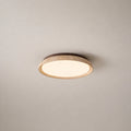 Kairo Travertine & Wood Ceiling Light