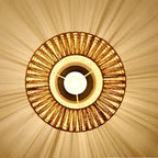 Tova Rattan & Hemp Ceiling Light