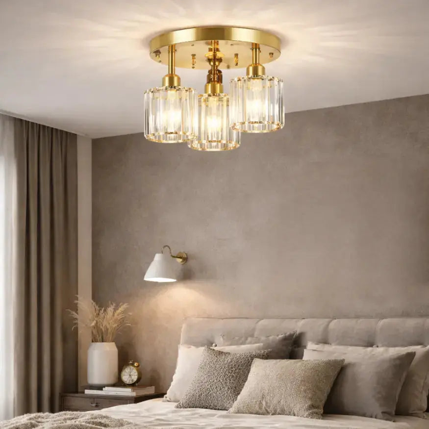Leif Glass Ceiling Light