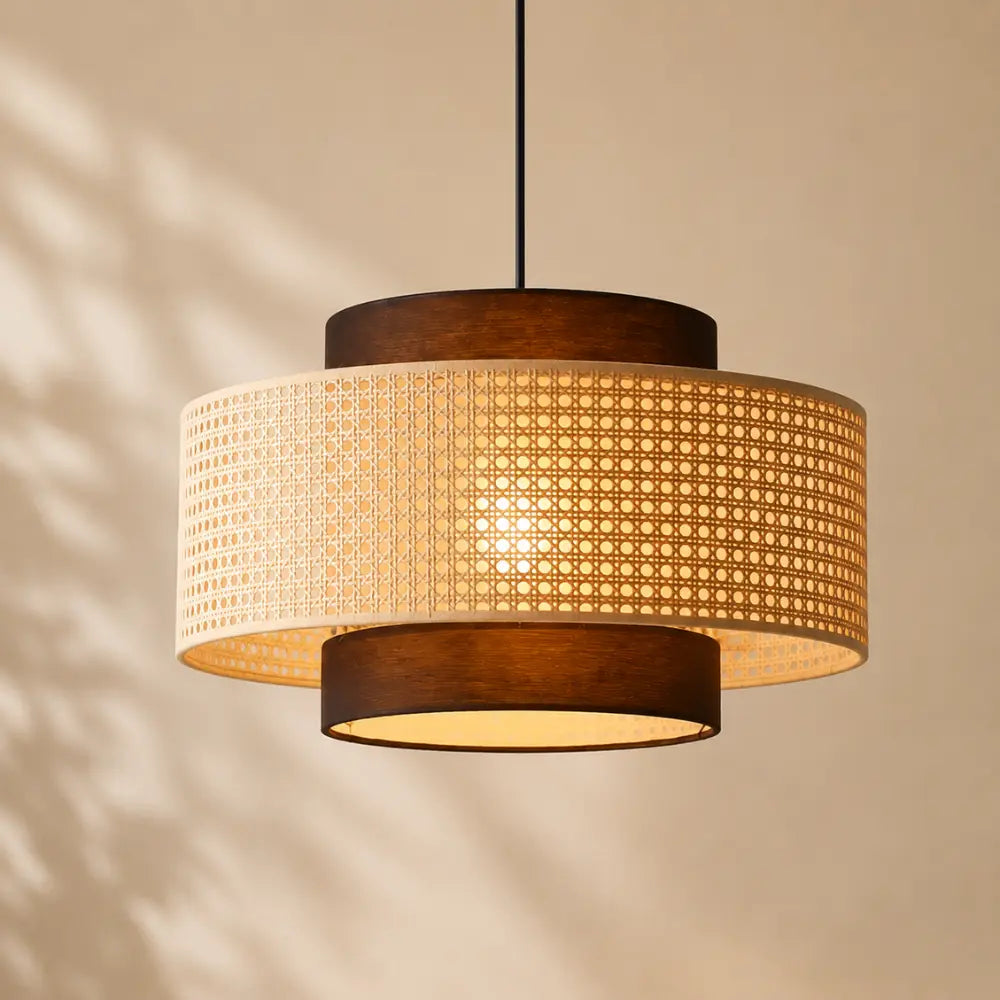 Runa Rattan Pendant Light