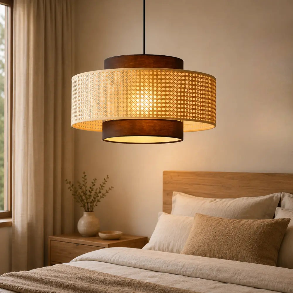 Runa Rattan Pendant Light