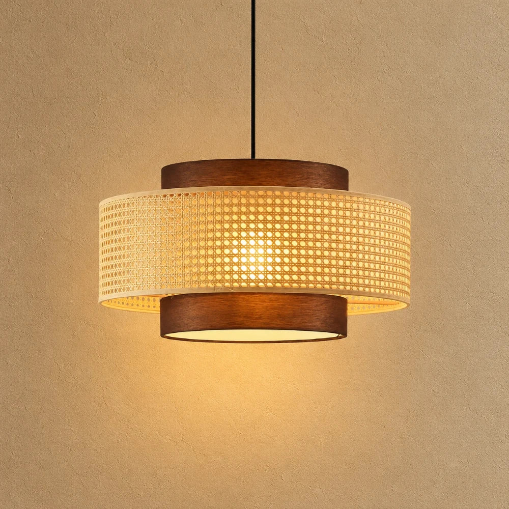 Runa Rattan Pendant Light