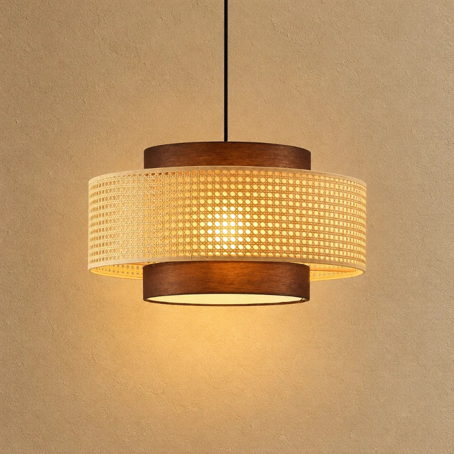 Runa Rattan Pendant Light