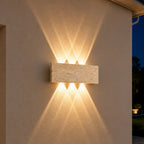 Sorell Outdoor Travertine Wall Light
