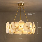 Alvéra Alabaster Pendant Light