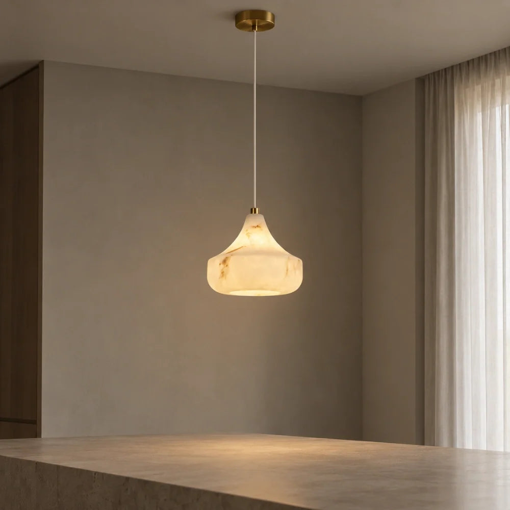 Nelia Alabaster Pendant Light