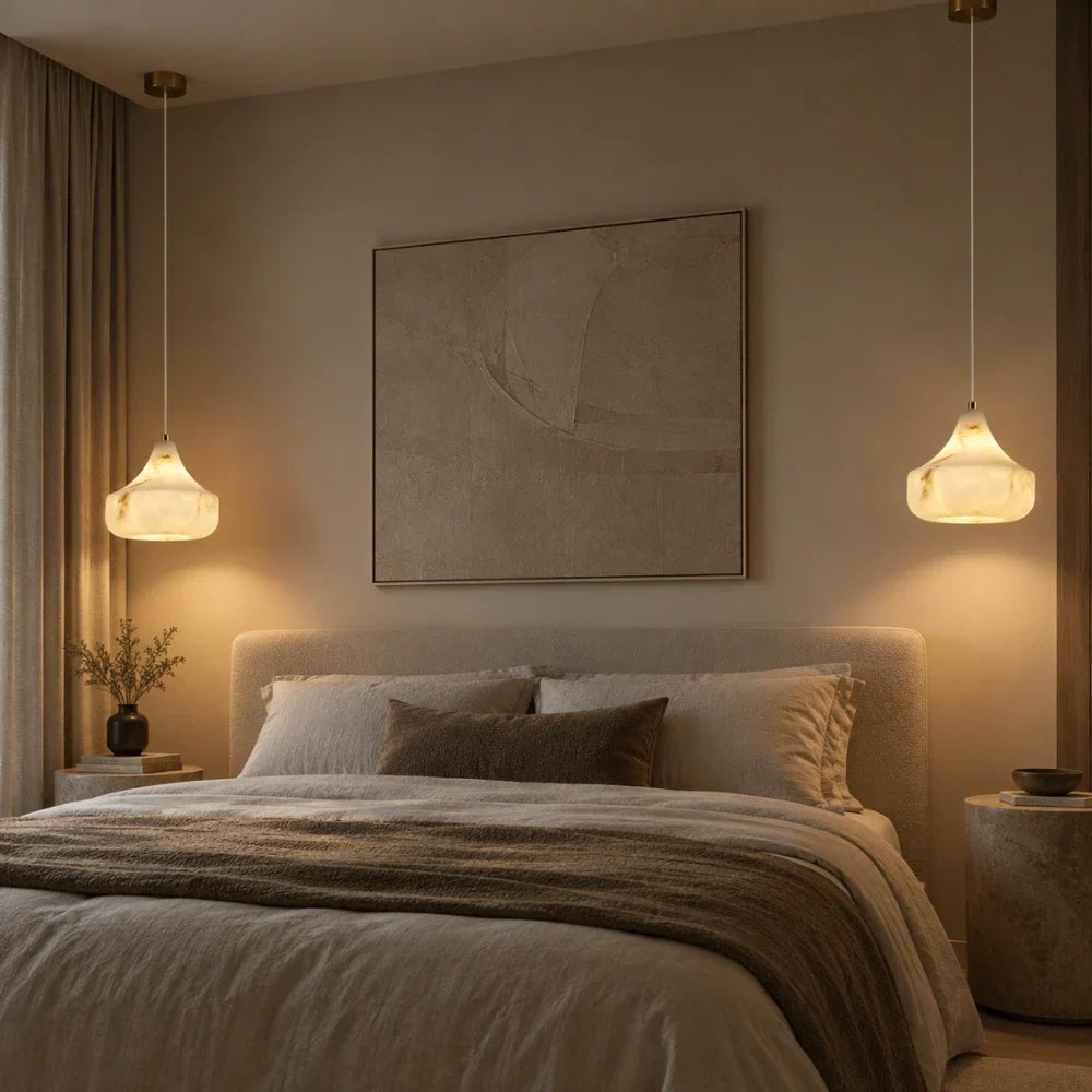 Nelia Alabaster Pendant Light