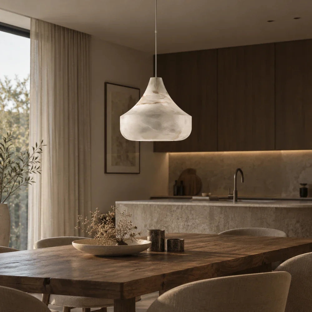 Nelia Alabaster Pendant Light