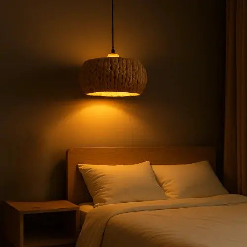 Loanne Wicker Pendant Light