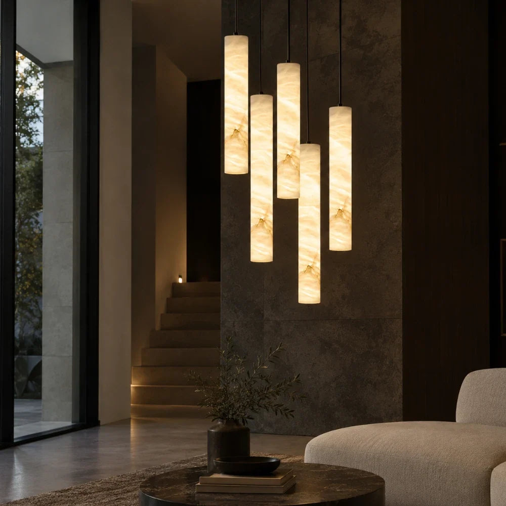 Elio Alabaster Pendant Light