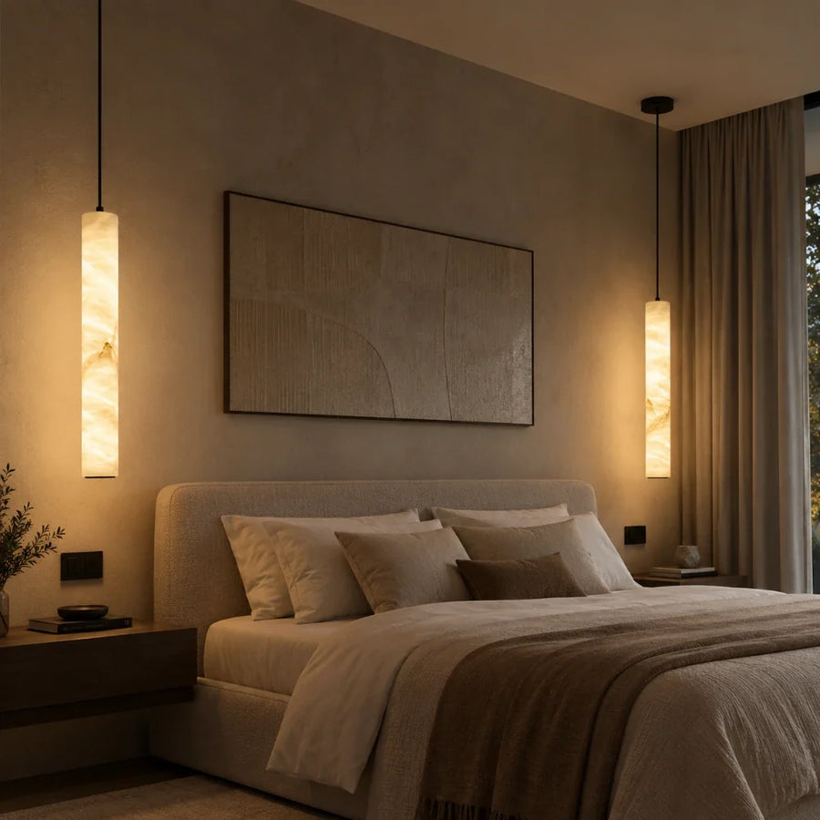 Elio Alabaster Pendant Light