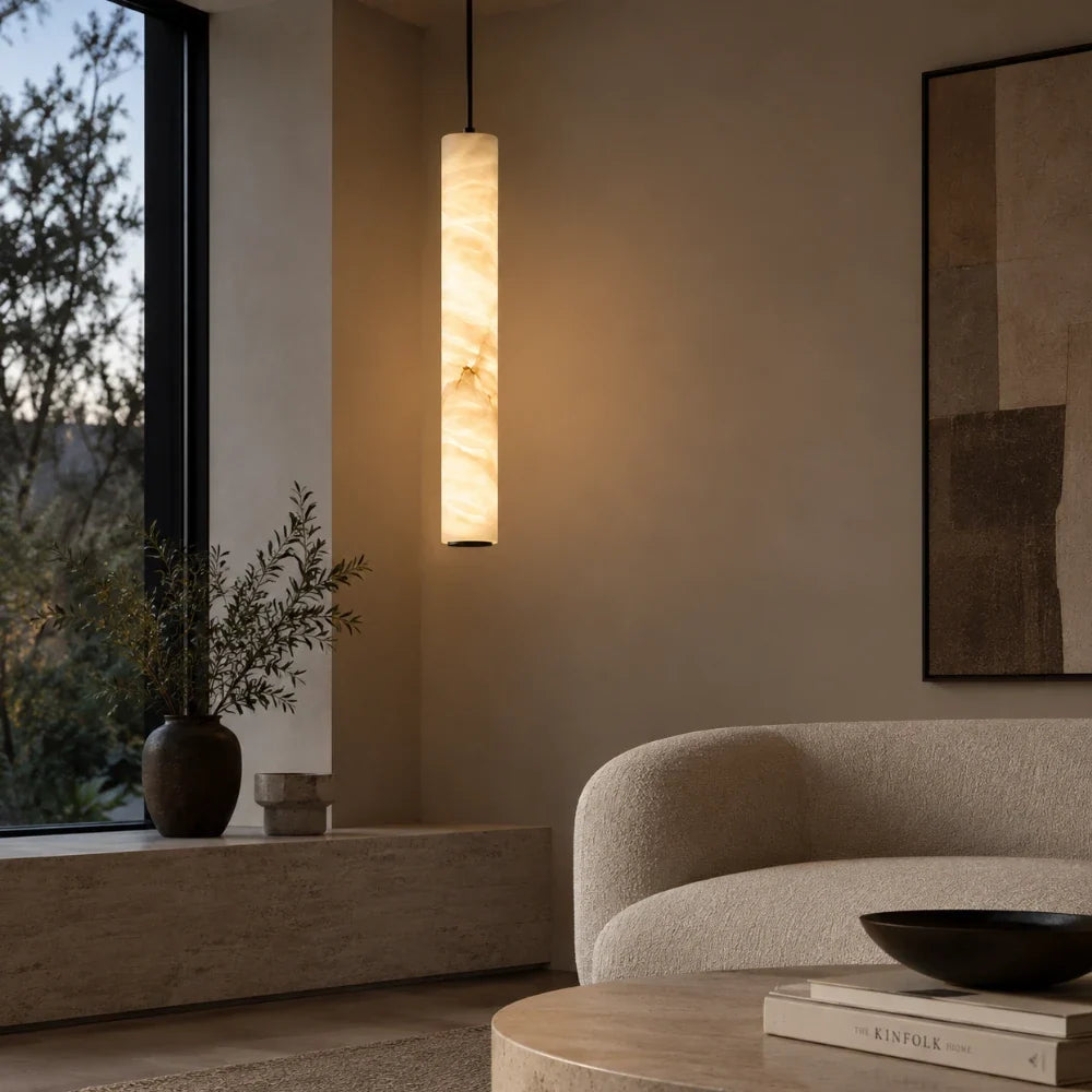 Elio Alabaster Pendant Light