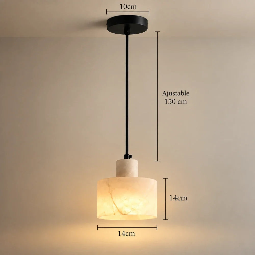 Sørn Alabaster Pendant Light