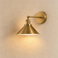 Viggo Vintage Brass Wall Light