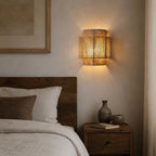 Ylva Rattan & Hemp Wall Light