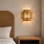 Ylva Rattan & Hemp Wall Light